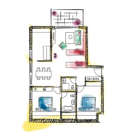 Mühle11 Apartamento